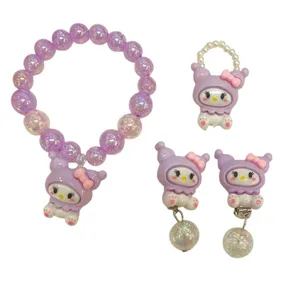 نیم ست دخترانه مدل کرومی کد NIM02