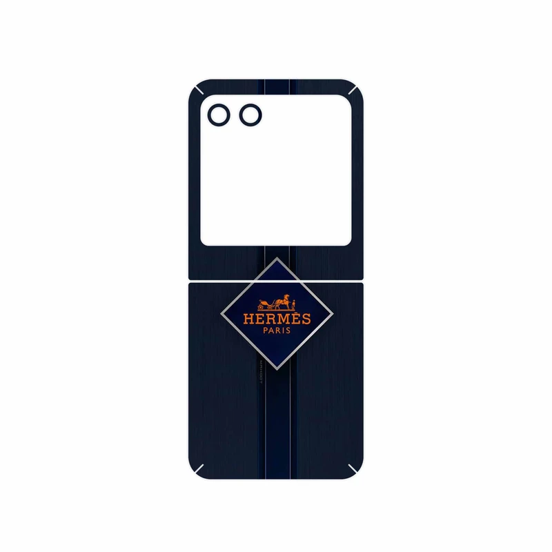 برچسب پوششی ماهوت مدل Hermes_Logo مناسب برای گوشی موبایل موتورولا Razr 40 Ultra