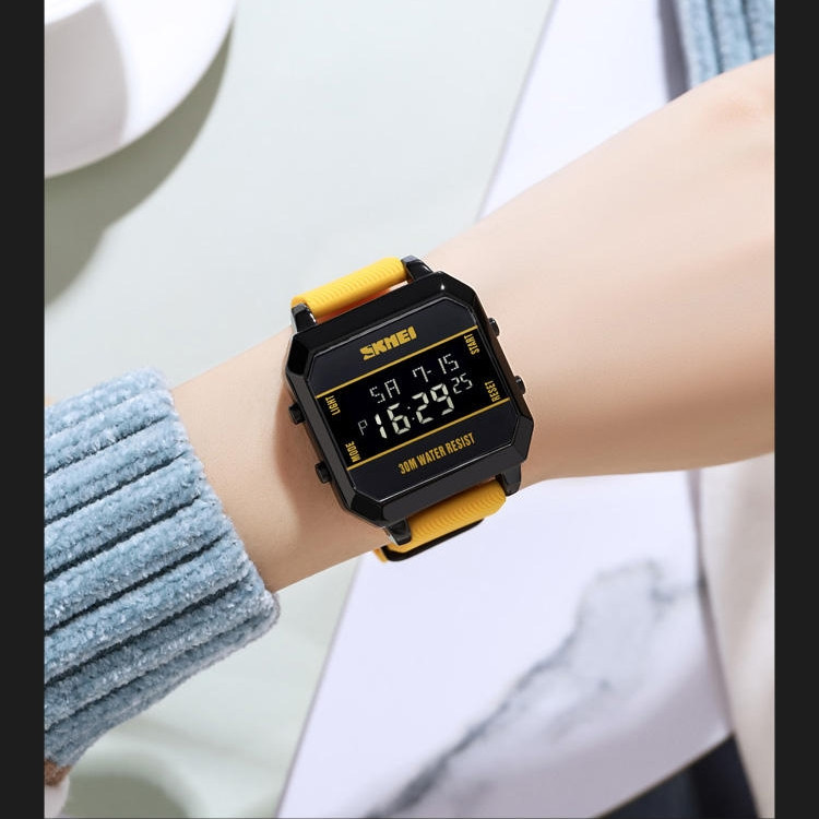 ساعت مچی دیجیتال اسکمی مدل بند پیو کد sk