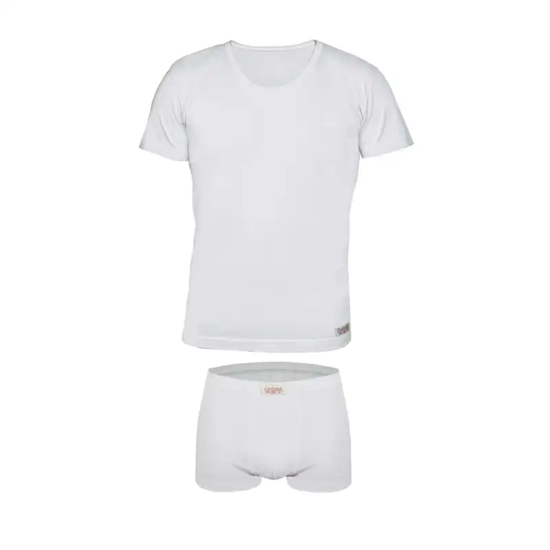 ست شورت و زیرپوش مردانه پنبینه مدل نخ پنبه خالص صادراتی مجموعه 4 عددی