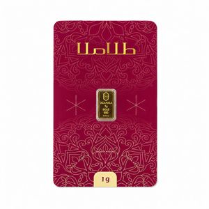 شمش طلا 24 عیار طلا ملا مدل TM1