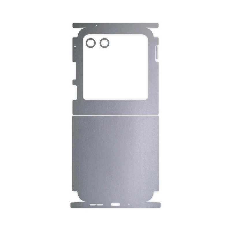 برچسب پوششی ماهوت مدل Matte-Silver-FullSkin مناسب برای گوشی موبایل موتورولا Razr 40 Ultra
