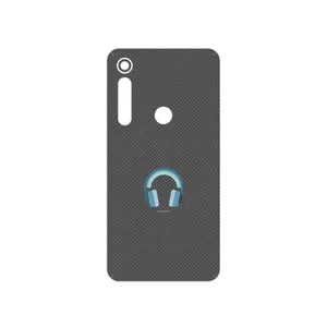 MAHOOT Minimal Headphone Icon Cover Sticker for Motorola One Macro