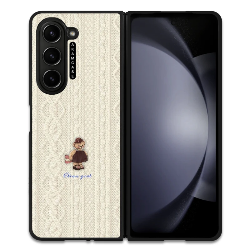 کاور آکام مدل AMC-WSGZFOLD5-TRICOT-19 مناسب برای گوشی موبایل سامسونگ Galaxy Z Fold 5