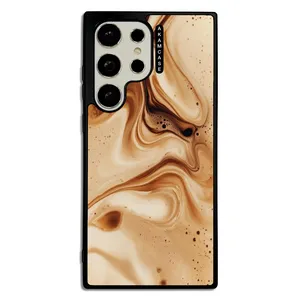 AKAM AMC-WSGS23U-COFFEE-3 Cover For Samsung Galaxy S23 Ultra