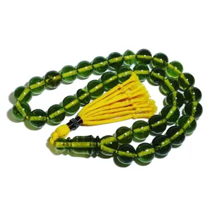 تسبیح مدل کهربا فسیلی