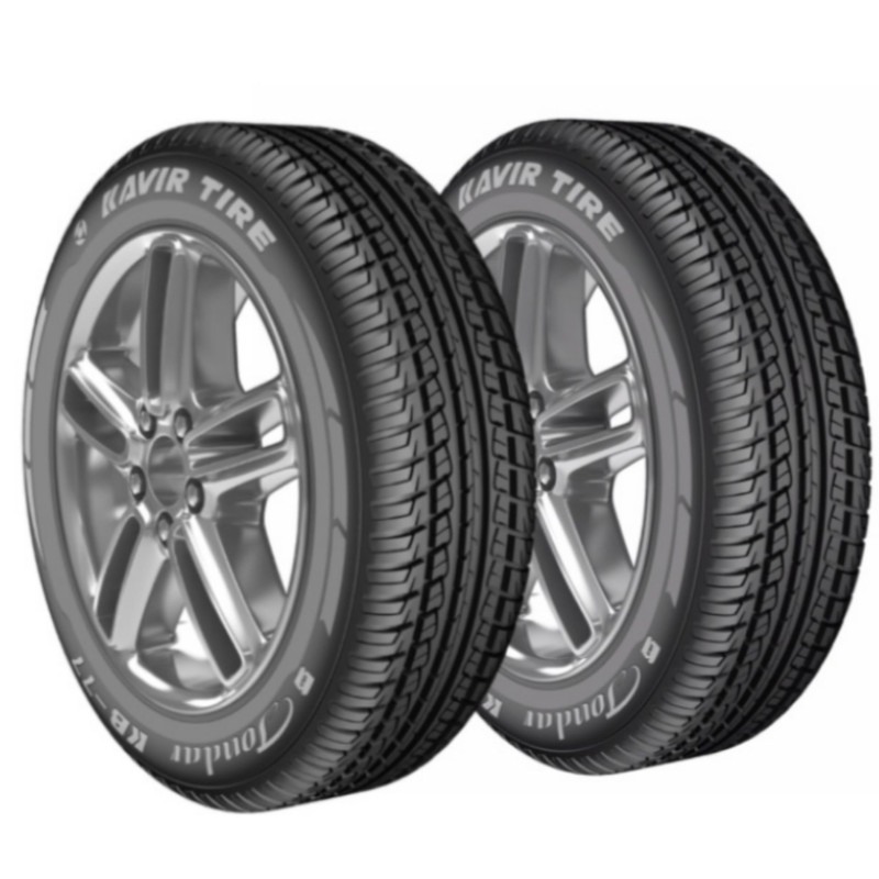 لاستیک خودرو کویر تایر مدل KB77سایز 205/60/15-  سال 2026 دوحلقه