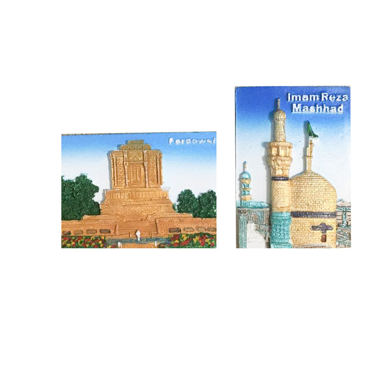 مگنت طرح اماکن مشهد بسنه 2 عددی