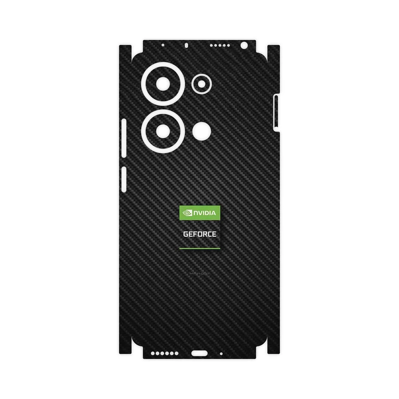 برچسب پوششی ماهوت مدل Nvidia-FullSkin مناسب برای گوشی موبایل شیائومی Redmi Note 13 Pro 4G