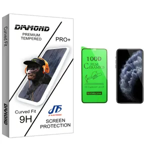 JF Diamond glass Ceramics Screen Protector For Apple iPhone 11 Pro Max اپل
