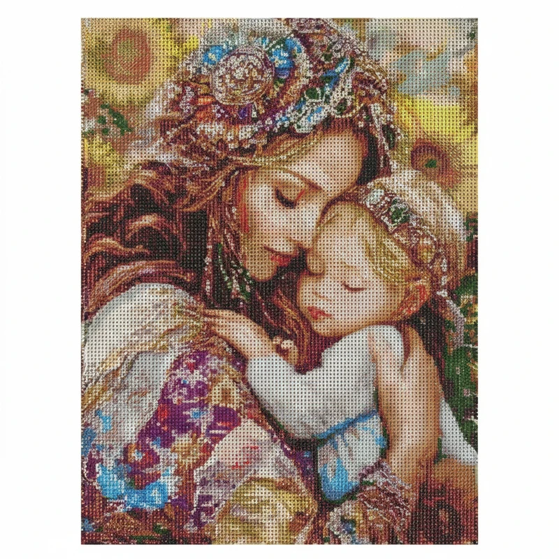 بازی آموزشی مدل تابلو نقاشی الماسی طرح بزرگسال کد C3411