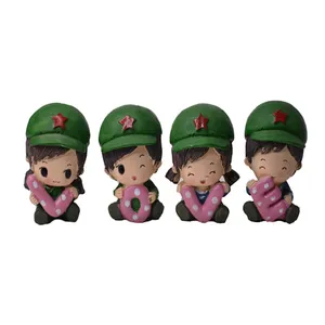 مجسمه مدل لاو سرباز مجموعه 4 عددی