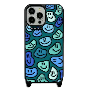 AKAM AMCWLA13PROMAX-HAPPY FACE9 Cover For Apple iPhone 13 Pro Max