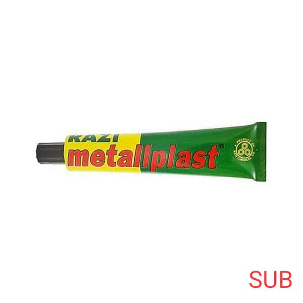 چسب آهن رازی مدل metallplast حجم 50 میلی لیتر بسته 4 عددی