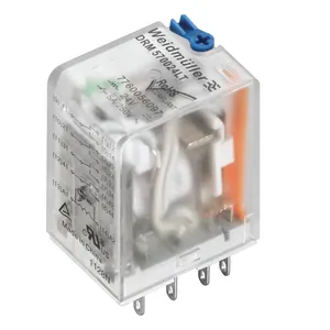 رله 14 پایه واید مولر مدل DRM 220Vdc 5A 250