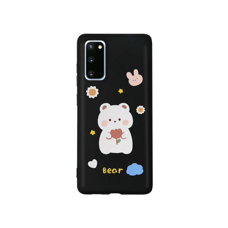 کاور طرح خرس کیوت کد t4641 مناسب برای گوشی موبایل سامسونگ Galaxy S20 FE