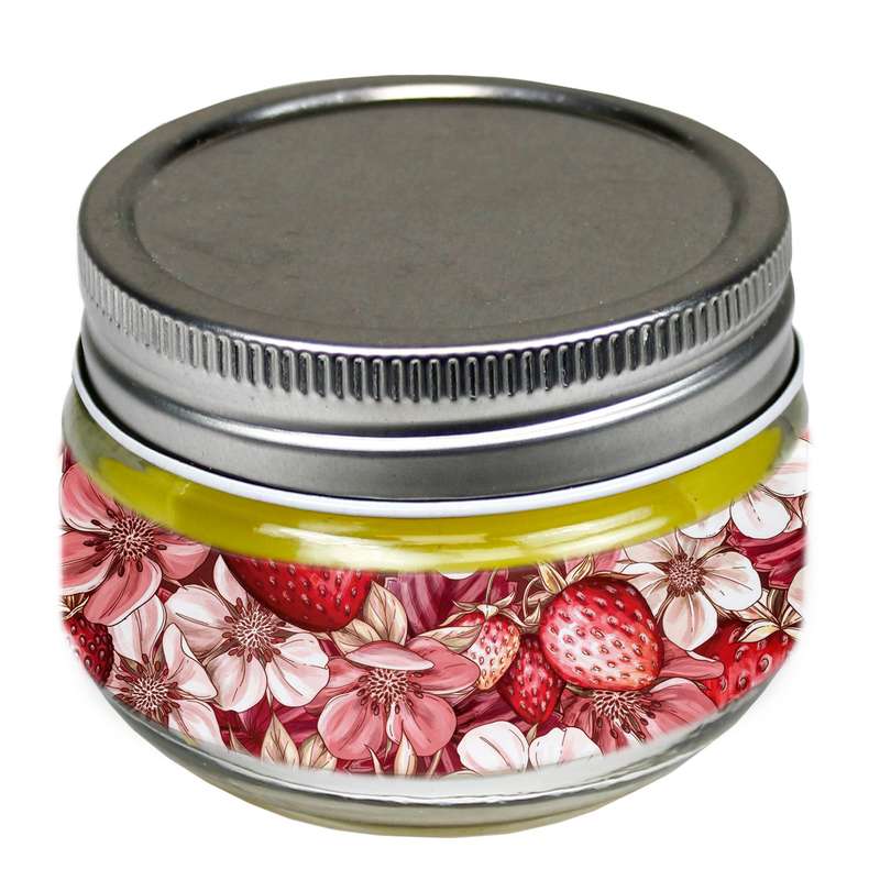 شمع لیوانی طرح گل مدل C543