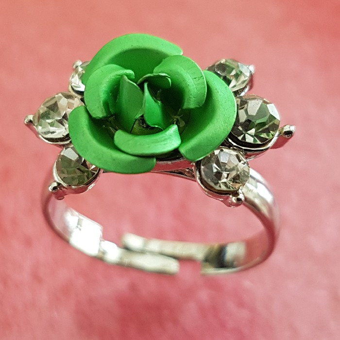 انگشتر دخترانه مدل گل رز کد P400 انگشتر دخترانه مدل گل رز کد P400