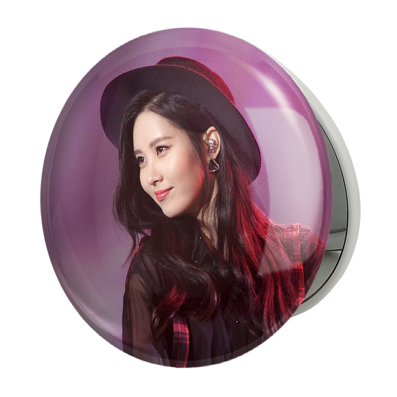 آینه جیبی خندالو طرح سوهیون گروه گرلز جنریشن Girls Generation مدل تاشو کد 21726 