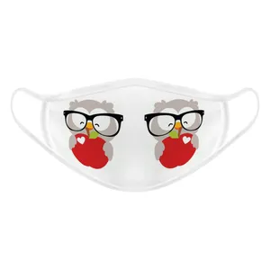 ماسک تزیینی بچگانه طرح جغد عینکی کد 617015