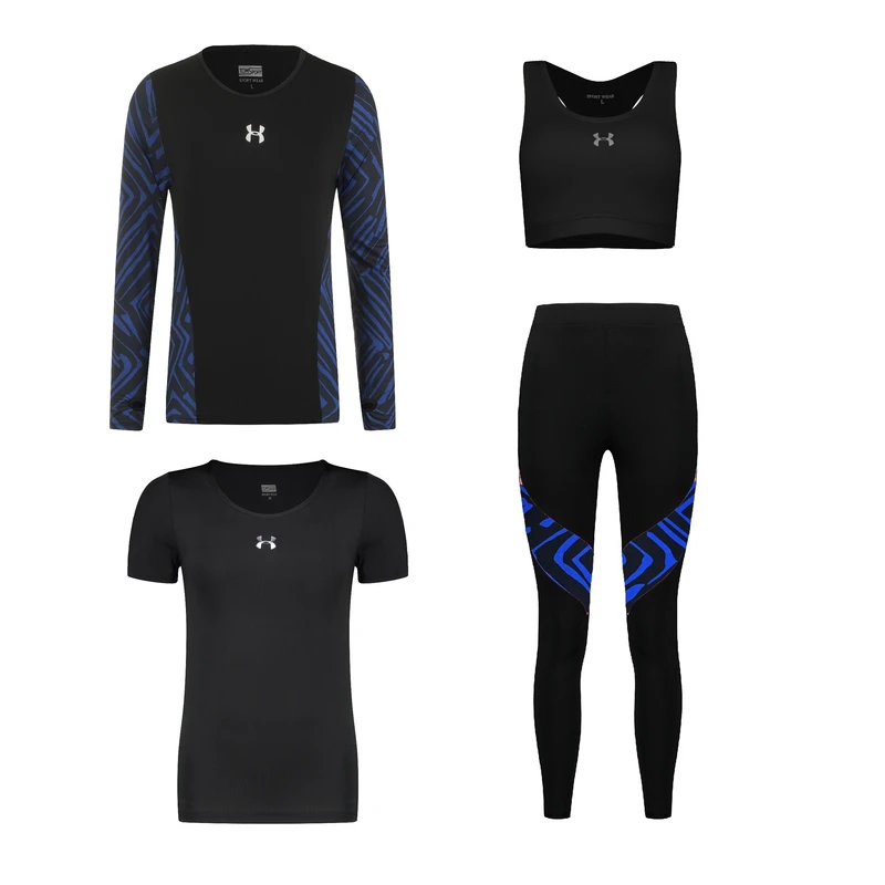 ست چهار تکه لباس ورزشی زنانه مدل 1401-7101-1801-75