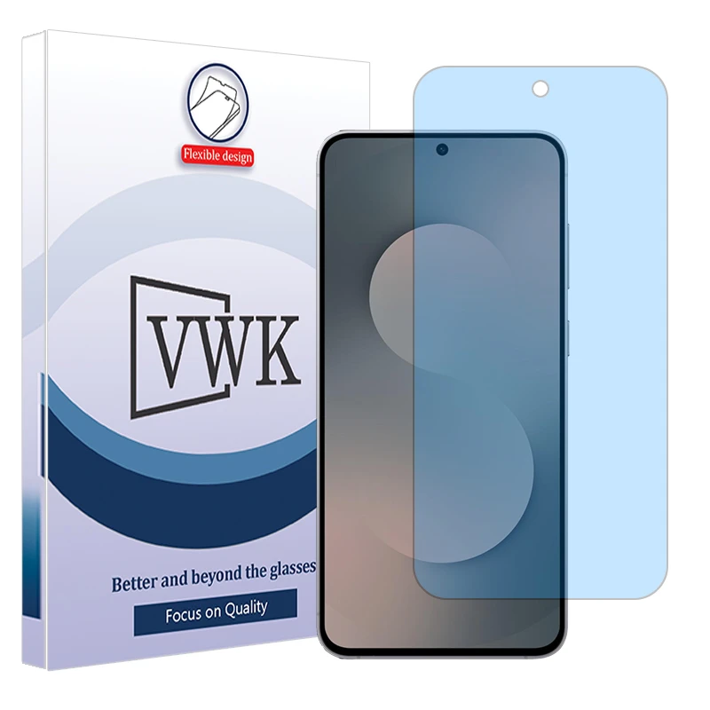 محافظ صفحه نمایش ضداشعه آبی وی دبلیو کی مدل Eye Care مناسب برای گوشی موبایل سامسونگ Galaxy S25 FE