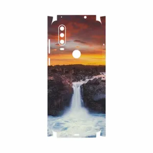 MAHOOT Waterfall-FullSkin Cover Sticker for Motorola One Action