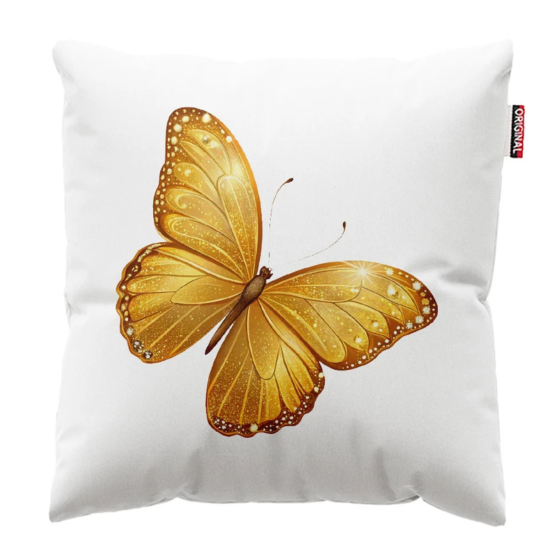 کوسن پاد آفرین طرح پروانه کد 3357 سایز 30*30 سانتی متر