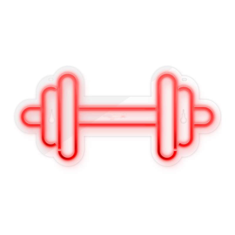 چراغ نئونی دیواری آرن تیم طرح دمبل