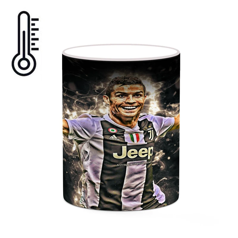 ماگ حرارتی کاکتی طرح Ronaldo رونالدو مدل mgh42985