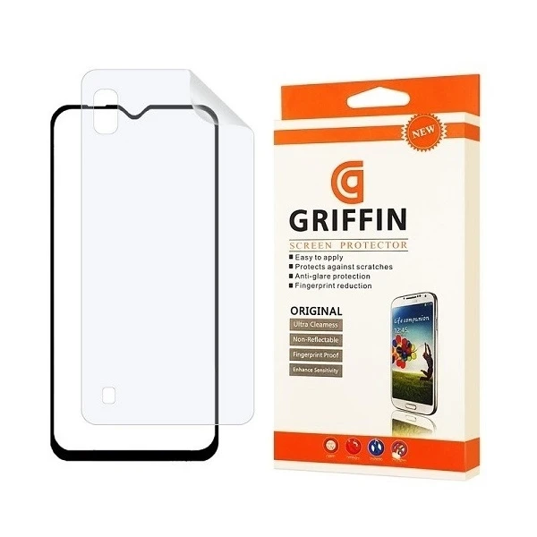 محافظ صفحه نمایش گریفین مدل 2FN مناسب برای گوشی موبایل اپل iPhone X به همراه محافظ پشت گوشی