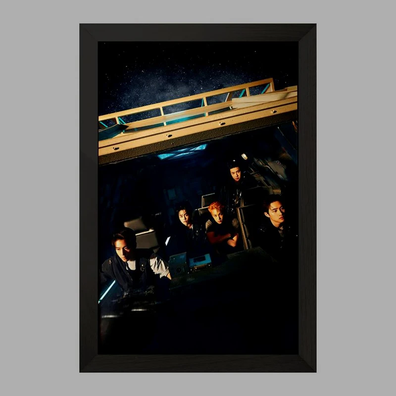 تابلو خندالو مدل گروه اکسو EXO  کد 16829