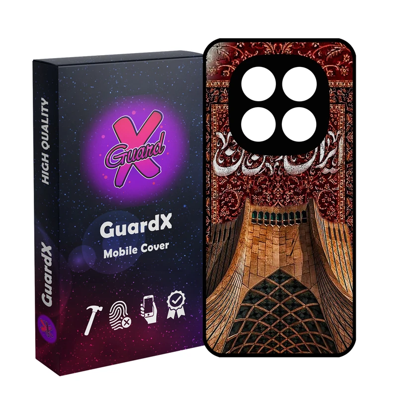 کاور گارد ایکس طرح ایران مدل 10949 مناسب برای گوشی موبایل شیائومی Redmi Note 14 Pro 4G