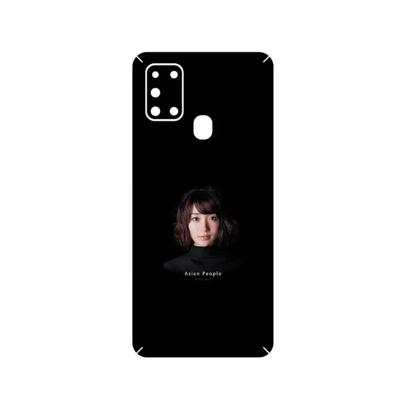 برچسب پوششی ماهوت مدل Portrait of an Asian Woman مناسب برای گوشی موبایل سامسونگ Galaxy A21s