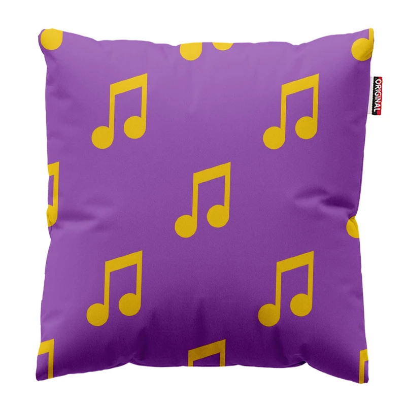  کوسن پاد آفرین طرح موسیقی کد 2893 سایز 30*30 سانتی متر