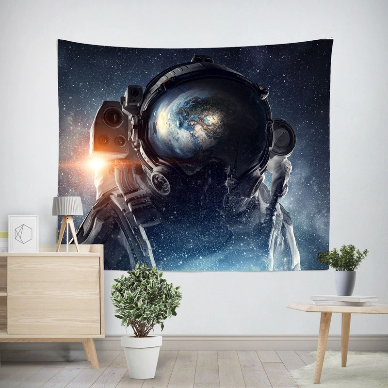 پوستر پارچه ای پرینتینگ لند طرح Astronaut کد A15