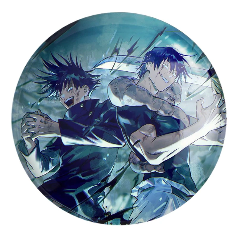 پیکسل خندالو طرح توجی و مگومی انیمه جوجوتسو کایزن کد 11111 مدل بزرگ