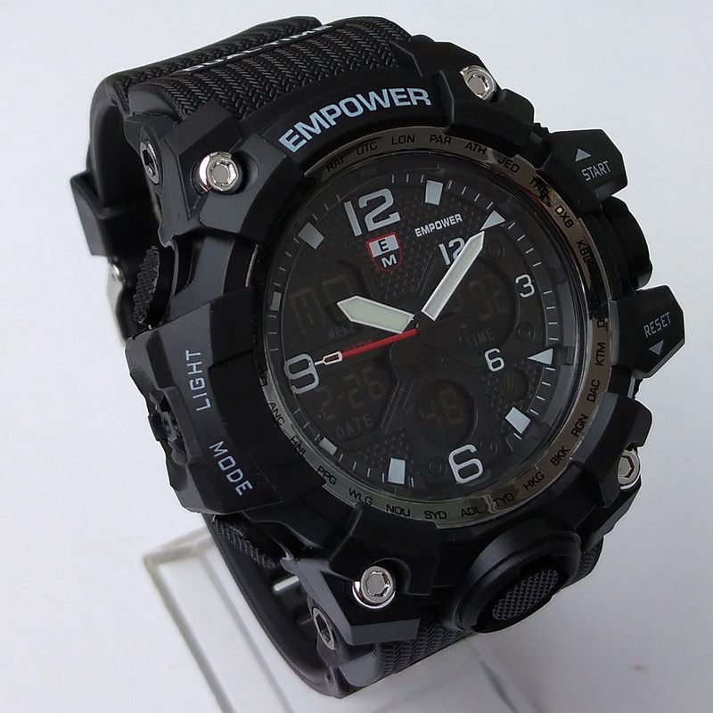 ساعت مچی عقربهای مردانه مدل اسپرت مچی دوزمانه کد 222 11 ساعت مچی عقربهای مردانه مدل اسپرت مچی دوزمانه کد 222 11