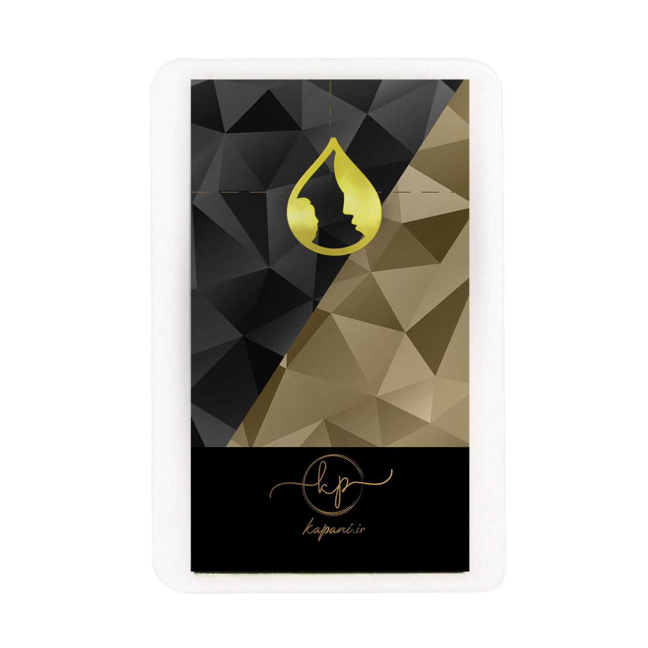 طلا گرمی 18 عیار کاپانی مدل مادر کد kc007-p5 بسته 5 عددی