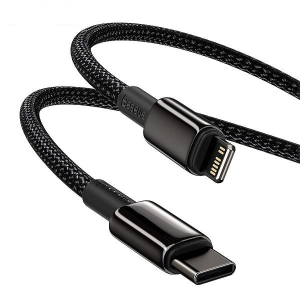 کابل تبدیل USB-C به لایتنینگ باسئوس مدل CATLWJ-A01 طول 2 متر