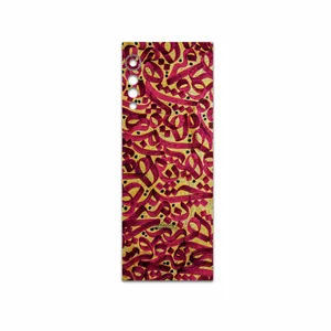 MAHOOT Nastaliq-6 Cover Sticker for LG Velvet 5G