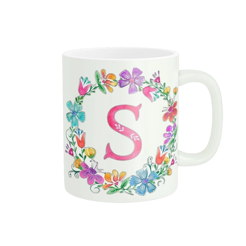 ماگ پاد آفرین طرح حرف S کد 2941