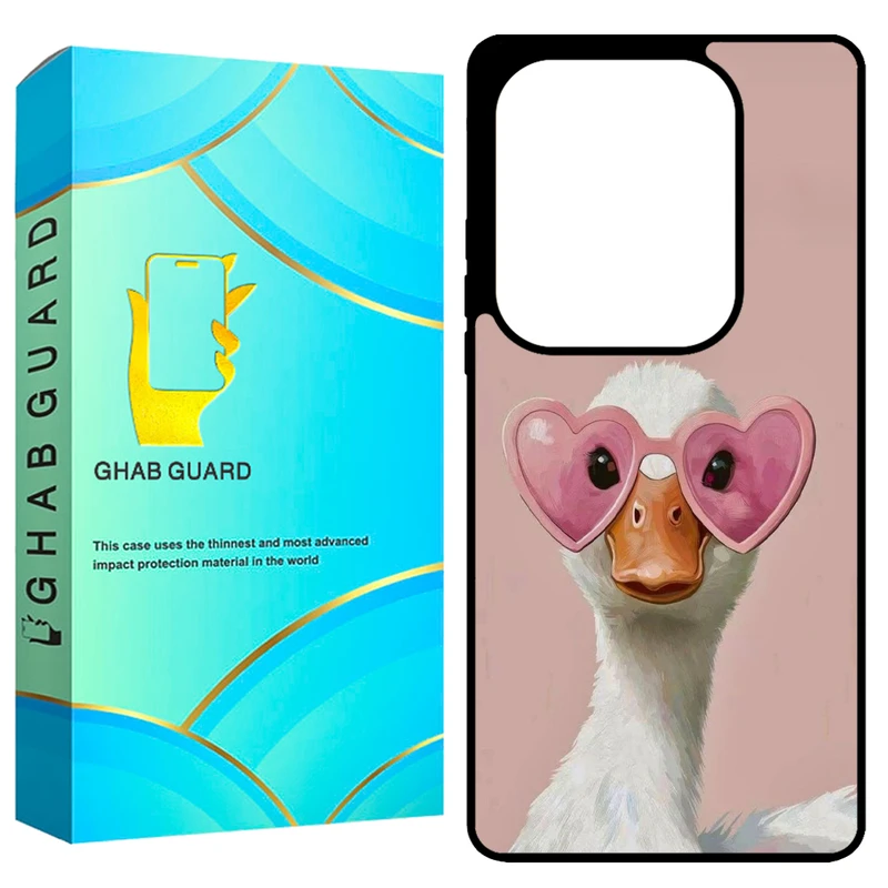 کاور قاب گارد طرح اردک مدل GCHPN13P مناسب برای گوشی موبایل شیائومی Redmi Note 13 Pro 4G / Poco M6 Pro 4G