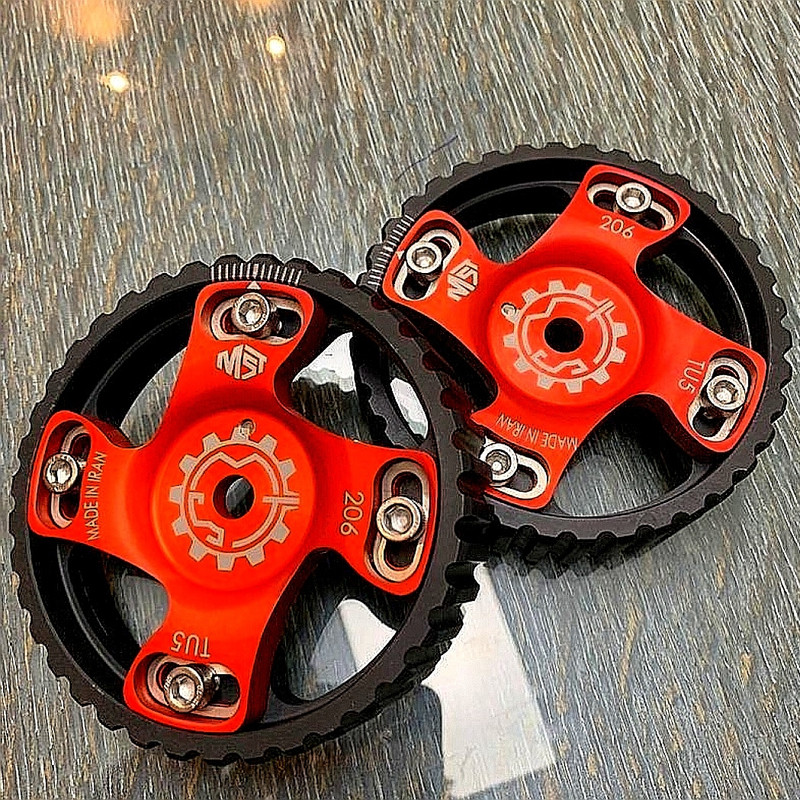 پولی میل سوپاپ مدل adjustable-rd مناسب برای پژو 206 مجموعه 2 عددی