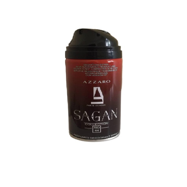 اسپری خوشبو کننده بدن مردانه ساگان مدلAZZARO حجم 150 میلی لیتر