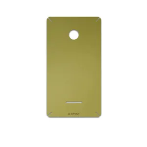 MAHOOT Matte-Gold Cover Sticker for Microsoft Lumia 532
