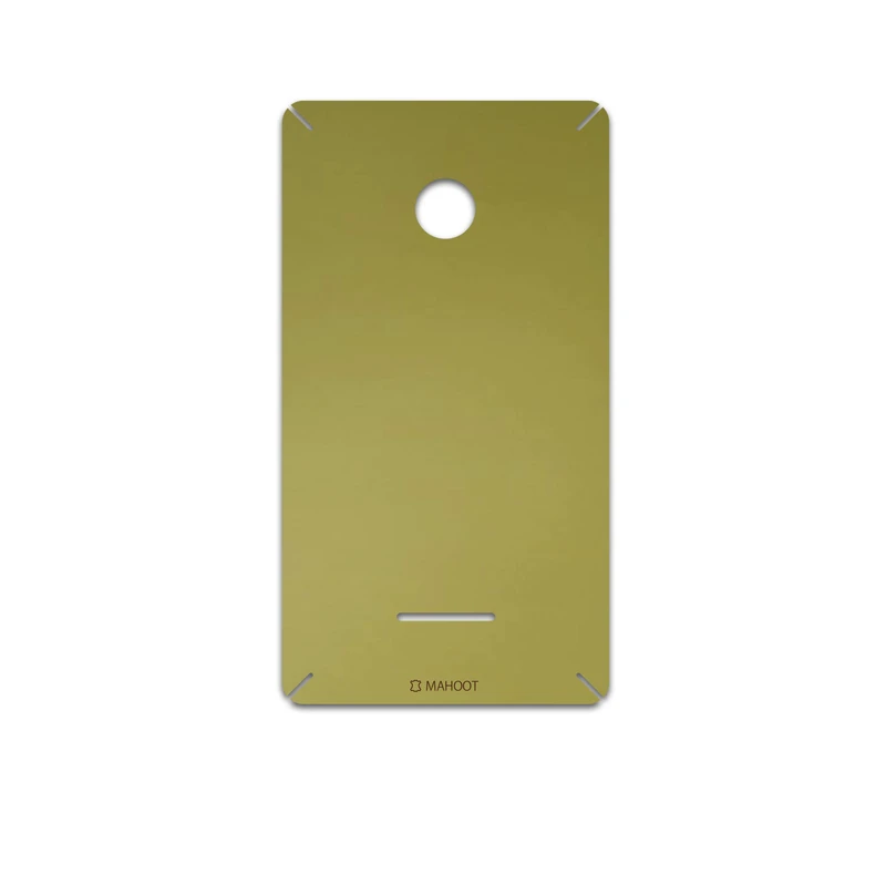برچسب پوششی ماهوت مدل Matte-Gold مناسب برای گوشی موبایل مایکروسافت Lumia 532