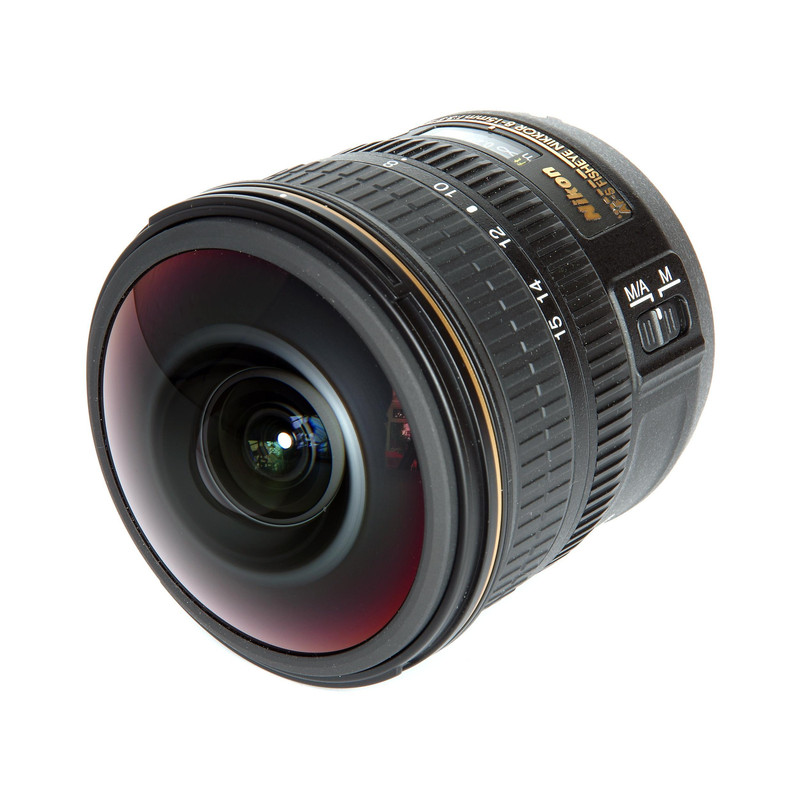لنز نیکون مدل AF-S NIKKOR 8-15mm f/3.5-4.5E ED Fisheye