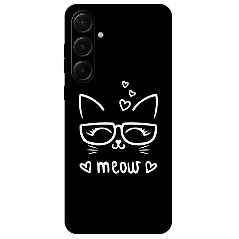 کاور مگافون طرح گربه مدل 7700 مناسب برای گوشی موبایل سامسونگ Galaxy A55 5G