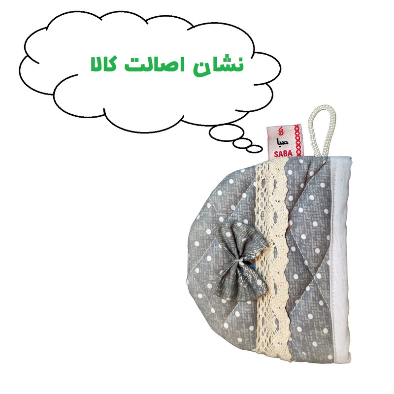 دستگیره صبا طرح خالدار کد 99 بسته 2 عددی
